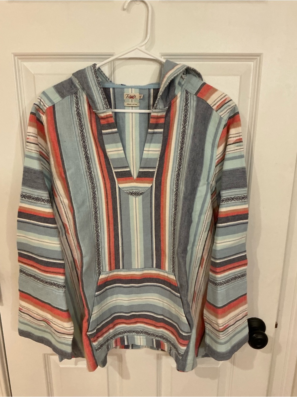 Faherty x Doug Good Baja poncho pullover sz XL - Picture 2 of 6